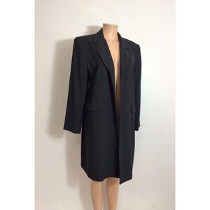 Executive Black Coat Jacket Womens Large